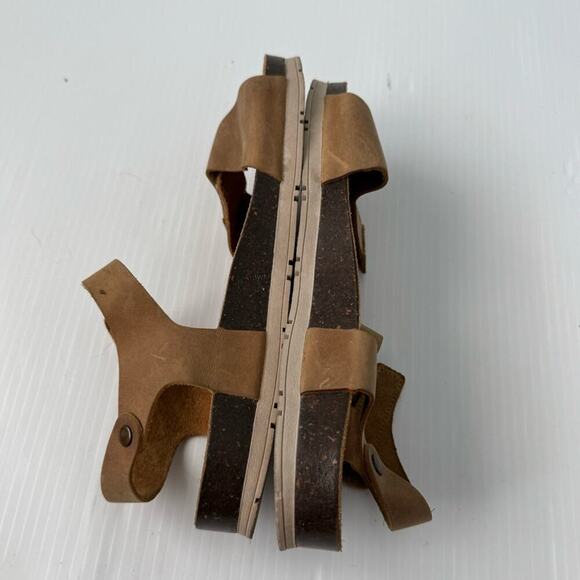 Platon GIrona strappy leather sandals Gel Touch made in Spain size 39 / 8-8.5 US - Picture 8 of 11